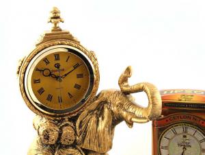 Cadou Elephant Clock & Tipson Tea [1]