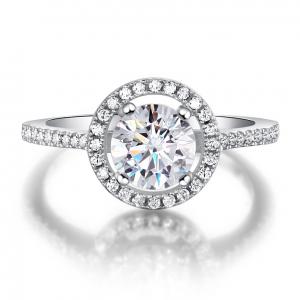 Inele - Inel Borealy Argint 925 Simulated Diamond Zirconiu One Silver Marimea 6