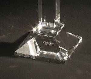 CANDELABRO 3 FIAMME GIGANTE Sfeșnic din cristal by Chinelli, made in Italy [1]