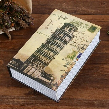 Seif in forma de Carte - Orase Europene - Big size: 24 x 15,5 x 5,5 cm [2]