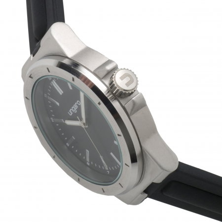 Ceas Andrea Ungaro & Butoni Elegant Round Silver Cadou Valentines Day [3]