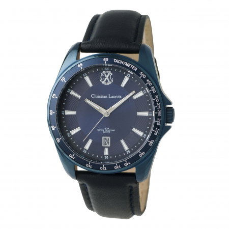Ceas Date Element Navy Christian Lacroix si Butoni Azure Clock by Borealy Desk [0]