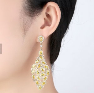 Cercei Borealy Chandelier Yellow [1]