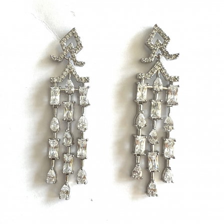 Cercei Candelabru - Cercei Chandelier Crystal Luxury