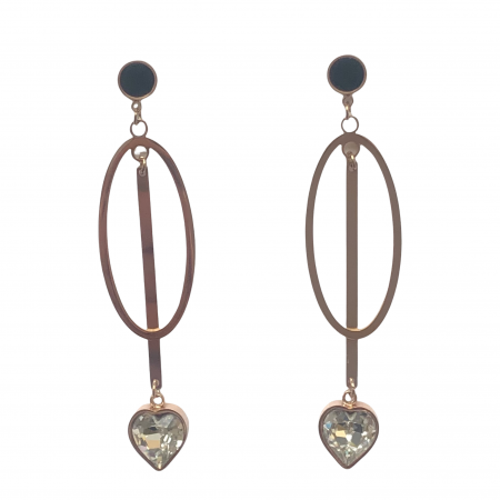 Cercei Gold Heart [2]