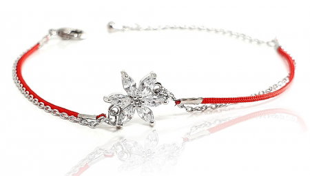 Set Bratara si Cercei Lucky Flowers [2]