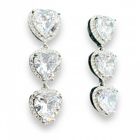 Cercei Sapphire Hearts [2]