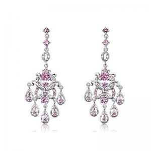 Cercei Borealy Diamonds Chandelier Clara Pink [1]