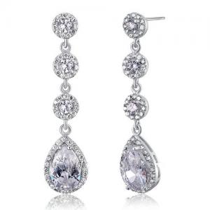 Cercei Mireasa Teardrop Luxury [0]