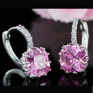 Cercei Borealy Sapphire 3 Carate Pink [3]
