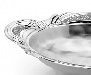 Bol GRAN PORTATA SERA placat cu argint by Chinelli, made in Italy [1]
