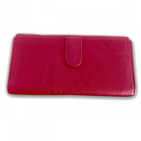 Cadou Femei Portofel Dublu Red - piele naturala [0]