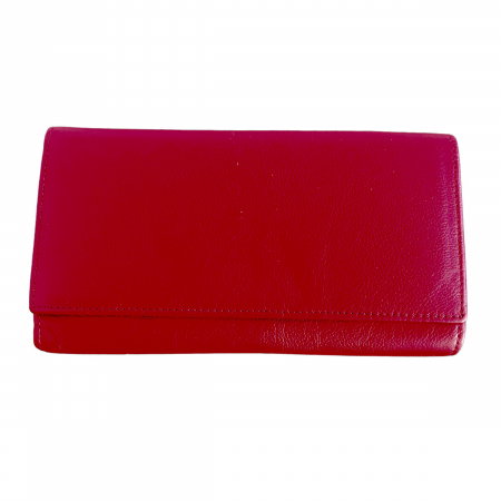 Cadou Femei Portofel Dublu Red - piele naturala [1]