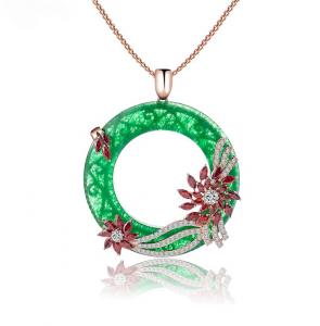 Colier Borealy Statement Flower Spring [0]