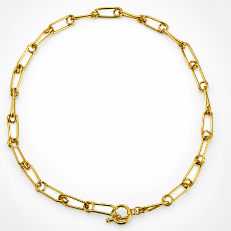 Colier Chain Gold Pin [0]