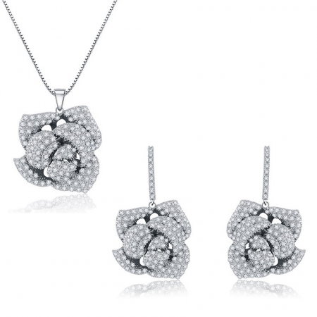 Set Colier si Cercei Wild Rose Bagatelle [0]