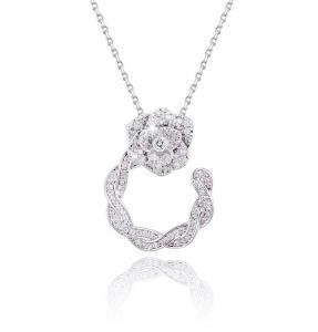 Colier Borealy Circle Rose [1]