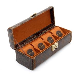 Cutie 4 Ceasuri Cubano Piele Naturală by Friedrich Made in Germany [5]