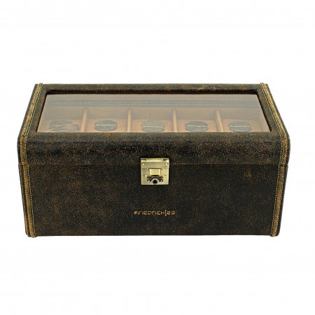 Cutie 20 ceasuri Cubano Piele Naturală by Friedrich - Made in Germany [1]