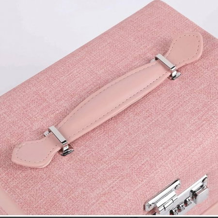 Cutie de Bijuterii cu Cifru – Design Elegant și Compartimentare Dublă [4]