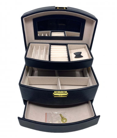 Cutie bijuterii Secret Black Premium Quality & CADOU Cercei Borealy Diamonds One Gold [4]
