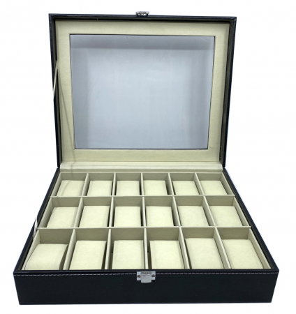 Cutie de 18 ceasuri Elegant Black [1]