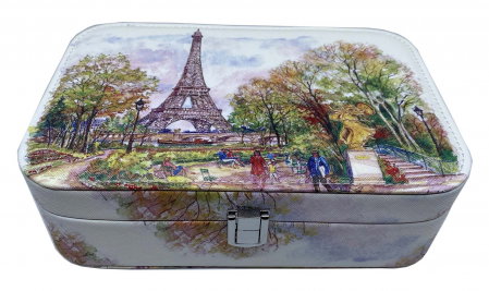Cutie de bijuterii Turnul Eiffel, 22 x 14,5 cm [0]