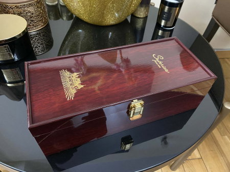 Cutie Vin Superior Special Wine cu 3 Accesorii & Vin Bordeaux Rosu Sec 0.75 l [5]