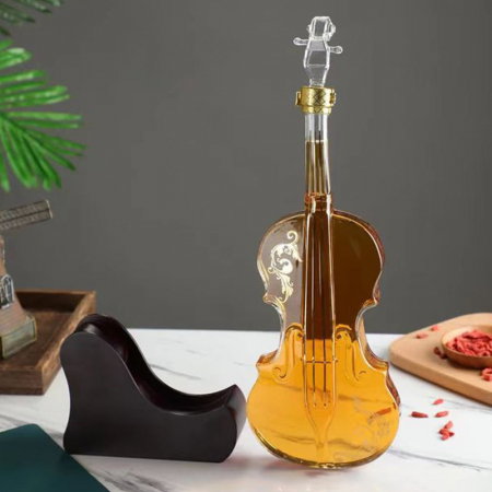 Decantor Vioara & Suport Lemn Kitchen [2]