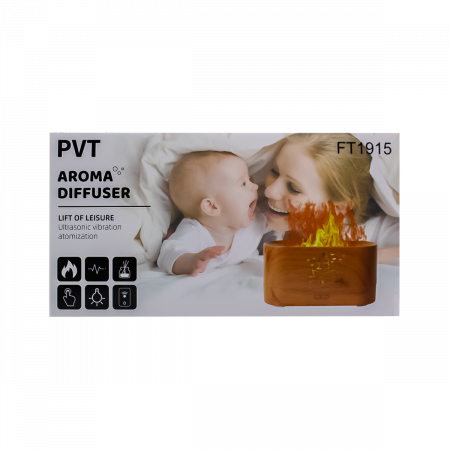 Difuzor Aromaterapie Flame cu ultrasunete & umidificator [1]