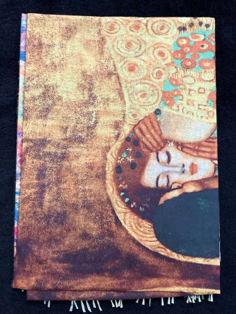 Set cadou pentru femei Klimt „The Kiss” Eșarfă din casmir și mănuși [4]