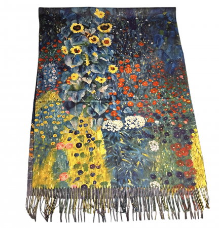 The Lady in Gold Esarfa Matase  - Gustav Klimt [1]