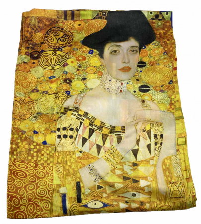 The Lady in Gold Esarfa Matase  - Gustav Klimt [0]