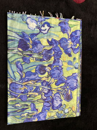 Set cadou femei cu eșarfă și umbrelă Van Gogh „Iriși” [3]