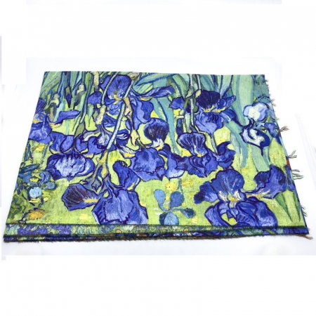 Set cadou femei cu eșarfă și umbrelă Van Gogh „Iriși” [1]
