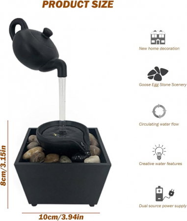 Fantana Decorativa Feng Shui - Floating Teapot [2]