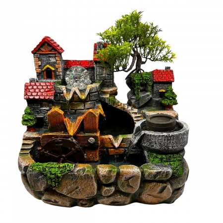 Fantana Feng Shui cu Apa Curgatoare si Bonsai [0]
