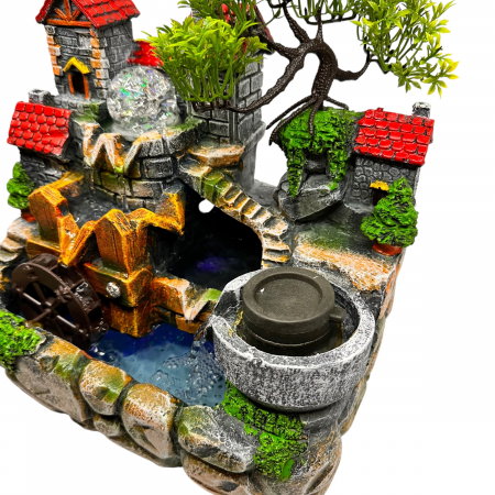 Fantana Feng Shui cu Apa Curgatoare si Bonsai [4]