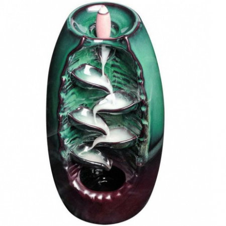 Fantana Relax Aromoterapie cu Fum backflow cu efect de cascada Green [1]