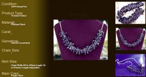 Colier Bead Purple [3]