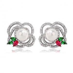 Cercei Borealy Perla Rose Flower [4]