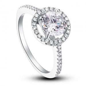 Inel Borealy Argint 925 Simulated Diamond Zirconiu One Silver Marimea 6 [1]