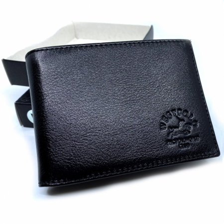 Geanta Borseta Reporter Taddeo Black Ungaro + CADOU Portofel West Polo din piele naturala [4]