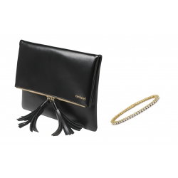 Geanta Cacharel Pompadour Noir & Bratara Tennis PinkGold Borealy - personalizabil [0]