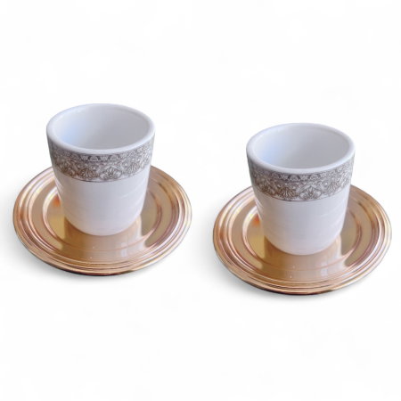 Gold Coffee Set for Two Chinelli - made in Italy [0]