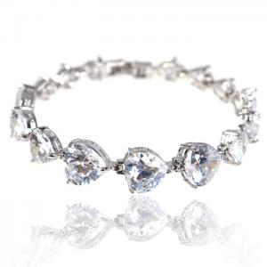 Bratara Borealy Hearts White [0]