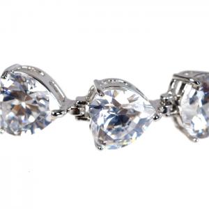 Bratara Borealy Hearts White [2]