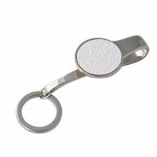 Husă pentru Ipad Nina Ricci din piele alba & Cadou Port Key [3]