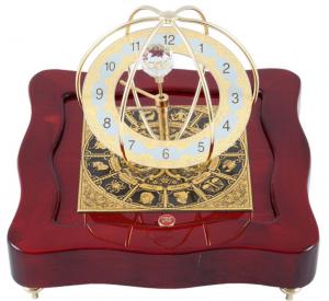 Set Ceas Zodiac Gold Plated by Credan si Butoni Gold Round by Credan [3]