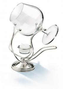 Încălzitor de cognac placat cu argint by Chinelli - Made in Italy [0]